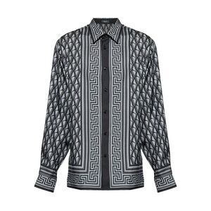 Versace Grey Shirts Men